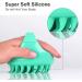Buy 2 Shampoo Brushes & Hair-Head Skin Massagers | Soft Silicone Healthy Hair Growth | Wet & Dry | Blue & Pink - Buy Online on GoSupps.com