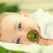 Bexdug 4 PC Silicone Pacifier & Teething Ring Set for Toddlers | Safe Bite Toys for 6 Months to 3 Years Old | Green - Buy Online on GoSupps.com