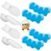 8-Piece Toe Separator Silicone | Pain Relief for Toe Misalignment & Overlapping Toes | Correct Valgus & Foot Orientation for Men & Women - Buy Online on GoSupps.com