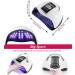 Professional UV LED Nail Lamp - 280W Gel Polish Dryer with Auto Sensor, 66 LEDs, Portable Handle - Nail Art Tools - Buy Online on GoSupps.com