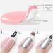 Metal Nail Polish Mirror Nail Varnish Pink Metallic Nail Polish Quick Drying Long Lasting Metallic Effect Nail Art Polish Non-Peelable Mirror Nail Polish No Need Cure - Buy Online on GoSupps.com