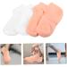 Beavorty 4 Pairs Exfoliating Moisturizing Socks Dead Skin Socks moisturizing Foot Socks Cosmetic moisturizing Socks Foot spa exfoliating Socks spa Socks Women's sebs Pedicure Torn Socks - Buy Online on GoSupps.com