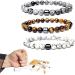 Gokame Smoking Cessation Bracelet Energy Resurrect Bracelet Anti-Anxiety Bracelets for Men Women Spiritual Bracelet for Positive Energy Personalized Quitting Companion 8mm 3PCs