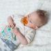 Gr npecht Organic Natural Rubber Pacifier - BPA Free Dye-Free Jaw-Friendly for 0-6 Months | Soft Shield | Size 1 - Brown - Buy Online on GoSupps.com