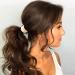Brinie Acrylic Cuff Hair Ties Elastics Ponytail Holders Hair Bands Oval Hair Scrunchies - Pack of 3 - Buy Online on GoSupps.com