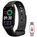 Smart Watch for Men Women - Oximeter (SpO2) Calorie Pedometer, Sleep and Heart Rate Monitor, 24 Sports Modes 1.47 Inch HD Screen, iP68 Waterproof, Fitness Tracker Compatible with Android and iOS Phone Black
