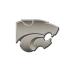 Rico Industries NCAA Standard Antique Nickel Auto Emblem for Car/Truck/SUV Kansas State Wildcats