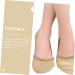 3 Pairs Half Palm Toe Sleeve Protectors for Women - Dance Sock Foot Metatarsal Pads & Cushions - Buy Online on GoSupps.com