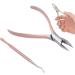 Verdant Touch Toenail Lifter Stainless Steel Toenail Nippers and Lifter Set Professional Ingrown Nail Pedicure Tools Rose Gold for Precision Nail Care - Buy Online on GoSupps.com