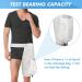 Catheter Leg Bag Holder - Foley Catheter Stabilization Device & Nephrostomy Bag Strap (XL) - White | Secure Urine Drainage Solutions - Buy Online on GoSupps.com