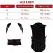 Invisible Thermal Body Heat Vest | Magnetic Heating Belt for Pain Relief | Decompression Support for Older Men & Women | XL Black - Buy Online on GoSupps.com