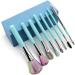 Multifunctional Makeup Brush Set | Colored Synthetic Fiber Bristles | International Shipping Available - Buy Online on GoSupps.com
