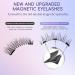 Aerliss Magnetic Lashes - Ez Bella Reusable Natural Looking Magnetic Eyelashes (2 Pairs) - No Glue or Eyeliner Needed - Ideal for Easy Holiday Glam - Buy Online on GoSupps.com