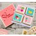 Happy Valentines Day Cookies Gift Basket  Decorated Vanilla Sugar Cookie Greeting Card  Unique Cool Food Gift Box  For Him  Her  Boy  Girl  Friend  Spouse  Wife  Prime Delivery  4 Count - Buy Online on GoSupps.com