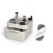 Joseph Joseph Make Me up Compact Mirror and Cosmetic Organizer Set Shell Mirror + Organizer