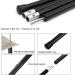 Adjustable Aluminum Tent Poles - 60 inches - Set of 2 - Black - Ideal for Camping Tarps - Buy Online on GoSupps.com