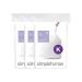 simplehuman Code K Custom Fit Drawstring Trash Bags in Dispenser Packs, 60 Count, 35-45 Liter / 9.2-12 Gallon, White White 60 Liners