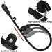TIESOME Slip Collar Dog Training Choke Collar Round Nylon Rope Collar No Pull P-Collar for Small Medium Large Dogs (Black M) - Buy Online on GoSupps.com