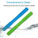 Hollow Teething Tubes Toys for Babies Girls and Boys (5 Pack)  Silicone Baby Teether Toy Tube for Infants with Nursing Biting Chewing  Chew Straws for Toddlers 6-12 Months Style A - Buy Online on GoSupps.com