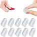 Silicone Anti-Friction Toe Protector - Beautwar Toe Protector Clear Breathable Silicone Toe Caps Clear Silicone Anti-Friction Toe Protector Silicone Breathable Toe Covers (10 PCS)