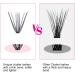 D Curl 20D 0.07 10mm Cluster Lashes Extensions - 200Pcs DIY Eyelash Extensions at Home - Buy Online on GoSupps.com