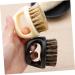 Minkissy Beard Care Brush | Wild Boar Bristle Shaving & Styling Brush for Men - Portable Beard Comb & Glass Brush - Buy Online on GoSupps.com