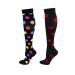 Cheeroyal 2 Pairs Compression Socks 20-30mmHg for Men and Women for Recovery Running Travel Nursing and Sports SM 39+40
