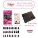 Redykat 30PCS Handmade Glossy Short Coffin Press On Nails - Cat Eye Magnetic Acrylic False Nails | Salon Quality Nail Art (Chase the Moon - Buy Online on GoSupps.com