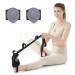 Foot and Calf Stretcher for Physical Therapy:Yoga Foot & Leg Stretch Strap - Hamstring Stretcher - Achilles Stretcher for Plantar Fasciitis Heel Spurs Foot Drop Achilles Tendonitis & Hamstring