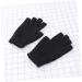 minkissy 1 Pair Black Fingerless Gloves Black Gel Spa Gloves Moisturizing Gloves Moisturizing Hand Gloves Whitening Glove Gel Gloves Mositurizing Fingerless Glove Apparel Simple - Buy Online on GoSupps.com