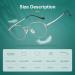 Vimbloom Blue Light Filter Glasses | Computer & Gaming - UV Protection Anti-Glare - Stylish Rose Gold & Black Options - Buy Online on GoSupps.com
