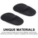 Quesuc Glasses Patch - 12pcs Reusable Eye Flap for Amblyopia Treatment in Adults & Children - Left/Right Eye Coverage (Black Medium) - Buy Online on GoSupps.com