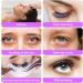 URAQT Eye Gel Pads - 50 Pairs Premium Lint Free Patches for Eyelash Extensions | Purple Under Eye Gel Pads with 10 Brushes - Ideal for Pro Salons - Buy Online on GoSupps.com