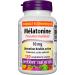 Webber Naturals Melatonin 10 mg Maximum Strength Gummy 60 Gummies Cherry Pomegranate Flavour & Melatonin 10 mg Maximum Strength 120 Dual Action Release Tablets - Buy Online on GoSupps.com