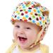 IULONEE Baby Helmet Toddler Protective Hat Infant Head Protective Cotton Hat Toddler Adjustable Safety Helmet (Apple Flower)