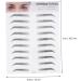 NOLITOY Make Up Kit 2pcs 3d Eyebrow Stickers Suits Shaping Stickers Artificial Eyebrow Make up Transfer Stickers Women's - Buy Online on GoSupps.com