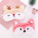 Healifty Plush Fox Sleeping Eye Cover - Cute Novelty Cartoon Animal Blindfold for Men, Women, Kids - Buy Online on GoSupps.com