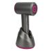Portable Cordless Handheld Hair Dryer for Home and Travel - Rechargeable Cold Hot Blow Dryer - Gray 100-240V - Lightweight and Convenient Hair Styling Tool(USA)