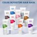 Color Depositing Hair Mask | Blue Hair Color Refresh | Vegan & Ammonia-Free | Semi-Permanent Conditioner for Men & Women - Buy Online on GoSupps.com