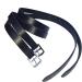 Lussoro Black Stirrup Leathers - Full Size for Horse | Premium Quality - Buy Online on GoSupps.com
