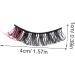 POPETPOP 14 Pairs false lashes fake eyelashes colored eyelashes false eyelashes cluster lashes lash clusters faux eyelashes cosmetic lashes individual lashes cross Imitation extend - Buy Online on GoSupps.com