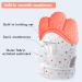 Bite Glove for Babies - Food-Safe Silicone Scratch Protection Pain Relief 2-Pack in Orange - Buy Online on GoSupps.com