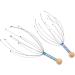Scalp Massage Set - 2 Scalp Scratches Roller Ball Massager & Shampoo Brush for Relaxation & Blood Circulation - Shop Now Internationally! - Buy Online on GoSupps.com
