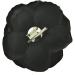 Zac's Alter Ego Very Large Rose Flower on Concord Clip & Brooch Pin Black - Buy Online on GoSupps.com