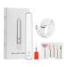 Electric Nail File for Acrylic Nails - Electric Manicure Pedicure Nail File Drill Kit | Compact Portable Design Nail Drill Kit Hand Foot Care Tool for Acrylic Gel Nails White English Version