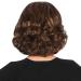 Waselia Real Hair Lace Front Curls Brown Wig | Short Fluffy Cosplay Hair | Women's Realistic Anti-Warping Brown Curly Wigs - Buy Online on GoSupps.com