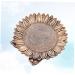 Zerodeko Plant Decor Jewelry Tray Snack Fruit Trays Jewelery Dessert Tray Dried Fruit Plate Round Jewelry Box 18*18 cm As Shown - Buy Online on GoSupps.com