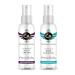 CA Perfume Impression of (Velvet Orchid + Silver Mountain) Travel Size Sample Fragrance Refillable Atomizer Long Lasting Eau de Parfum (Cologne) Sprayer / 2 Fl Oz/ 60 ml Velvet Orchid + Silver Mountain Water Impression