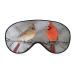 Northern Cardinal Sleep Mask Eye Cover for Sleeping Blindfold with Adjustable Strap Blocks Light Night Travel Nap for Men Women