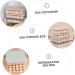 Uonlytech 3pcs Egg Storage Box Cup Holder Storage Bins with Lid Egg Dish Boiled Egg Box Household Pp re-usable - Buy Online on GoSupps.com